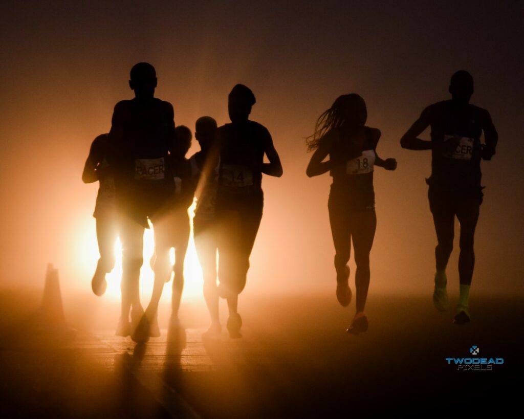 Langa Marathon at sunrise